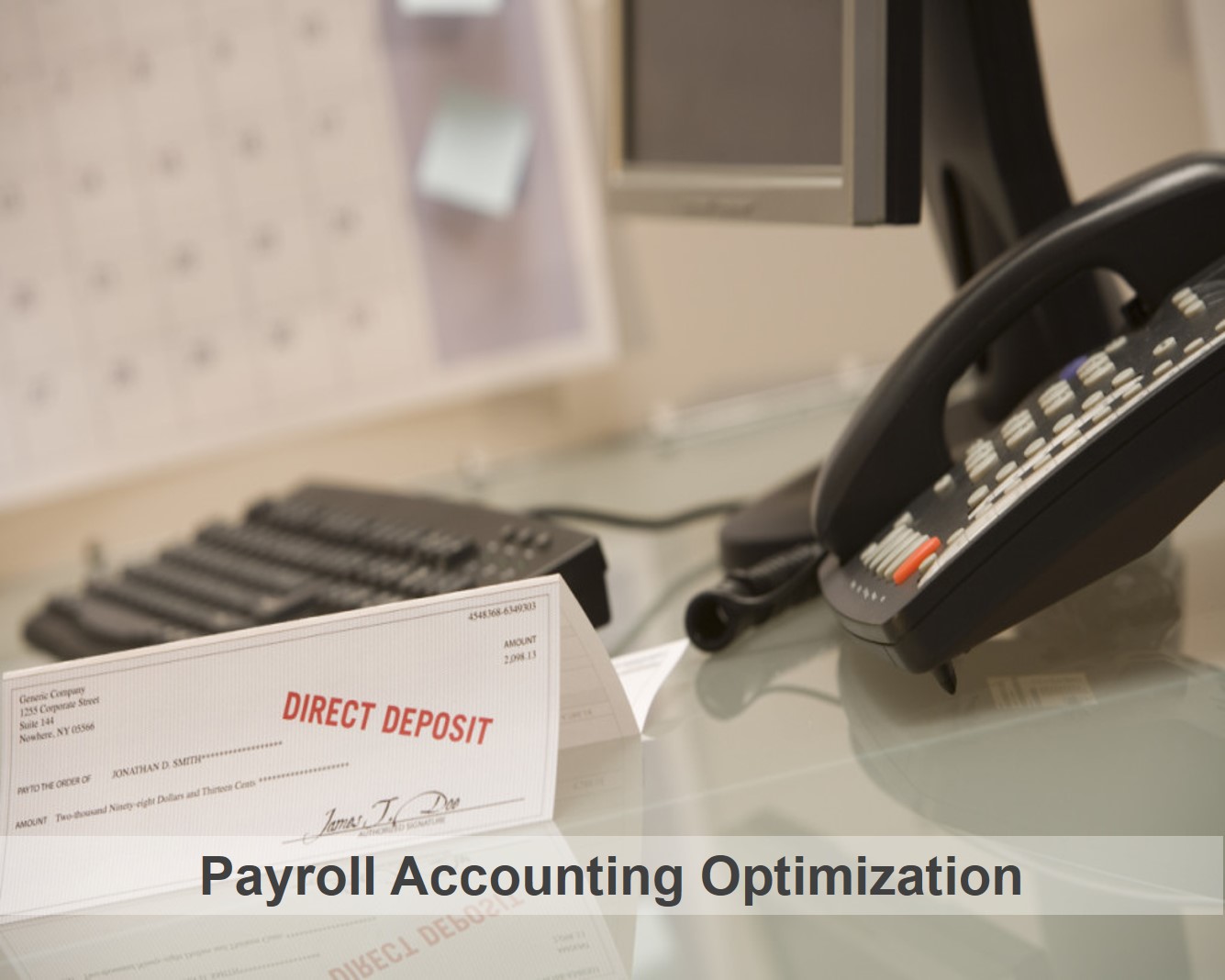 Payroll Accounting Optimization